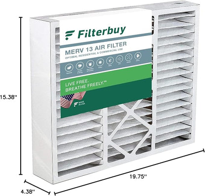 Filterbuy 16x20x5 Air Filter MERV 13 Optimal Smoke & Allergy Defense, Pleated - Image 10