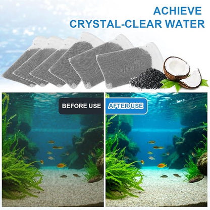 6Pack Aquarium Activated Carbon Bags Fit - Image 4