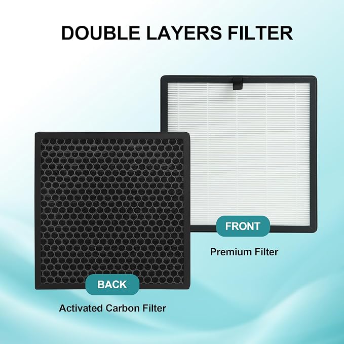4 Packs Replacement Filter Compatible - Image 2
