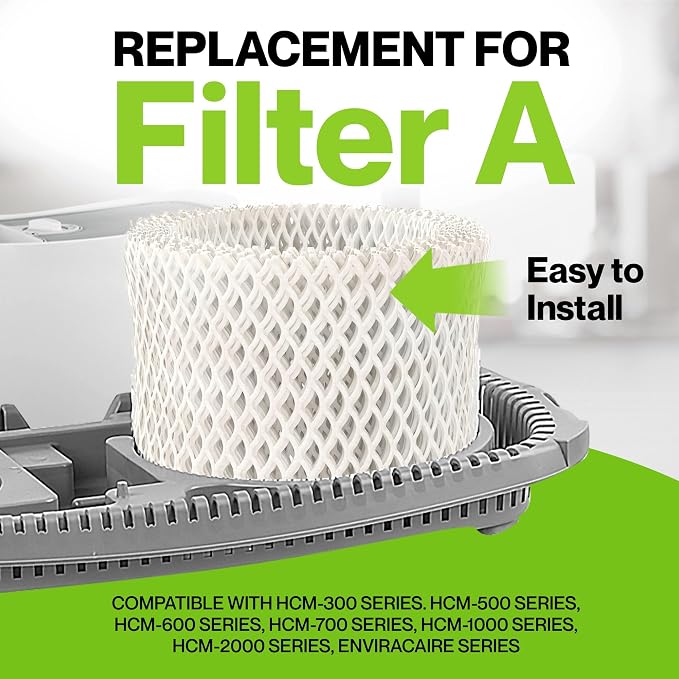 Durabasics 4 Pack of Premium Humidifier Filters Compatible - Image 3