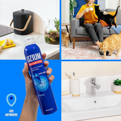 Ozium 805539-6 8 Oz. Air Sanitizer & Odor Eliminator - Image 4