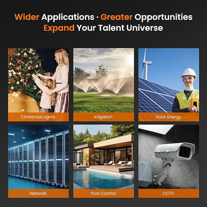 QILIPSU Outdoor Electrical Box, 11.4"x7.5"x5.5" Waterproof Junction Box IP67 - Image 7
