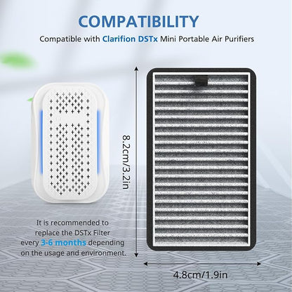 For DSTx HEPA + Carbon Filters Replacement Compatible - Image 5