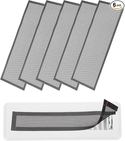 YOKIVE 6 Pcs Magnetic Floor Vent Covers, Floor Register Cover PVC Mesh Air Vent by YOKIVE