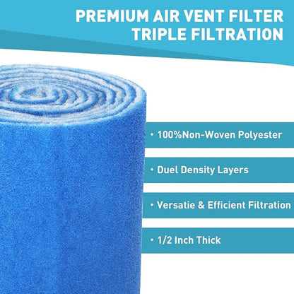 Air Vent Filter for Home, AC & Floor Register Filter, MERV 8 Electrostatic - Image 3