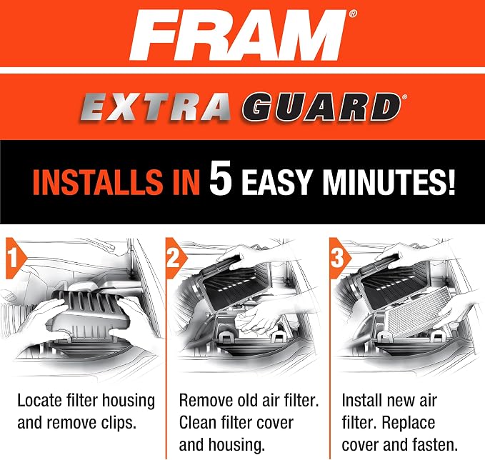 FRAM Extra Guard CA12377 Replacement Engine Air Filter - Image 5