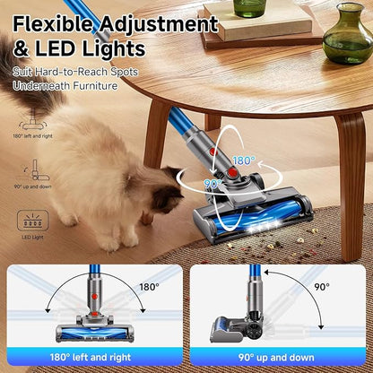 Cordless Vacuum Cleaner for Home, Powerful Stick Vacuum Cleaner - Image 7