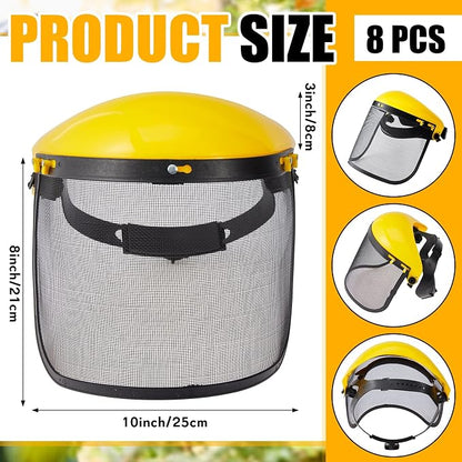 Amylove 8 Pcs Safety Face Shield - Image 2