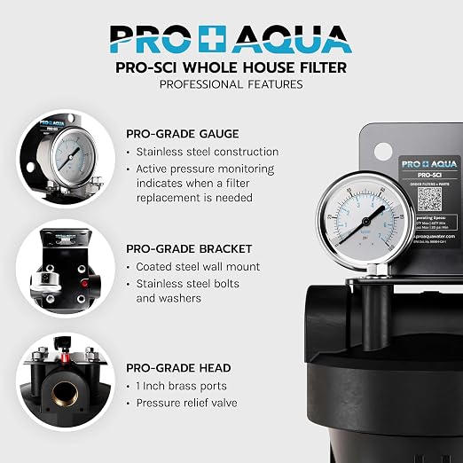 PRO+AQUA PRO-SCI-S65E Whole House Water Filter & Softener Bundle | 65, 000 - Image 5