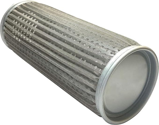 Air filter for regenerative blowers | Metal mesh | 2" Female Connection | - Image 2