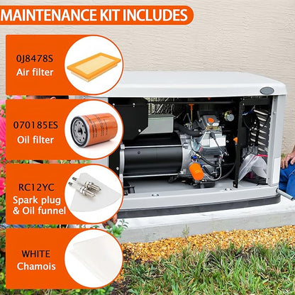 6485 Maintenance Kit 2-Pack for 16-26kW Air Cooled Standby Generators | Double - Image 5