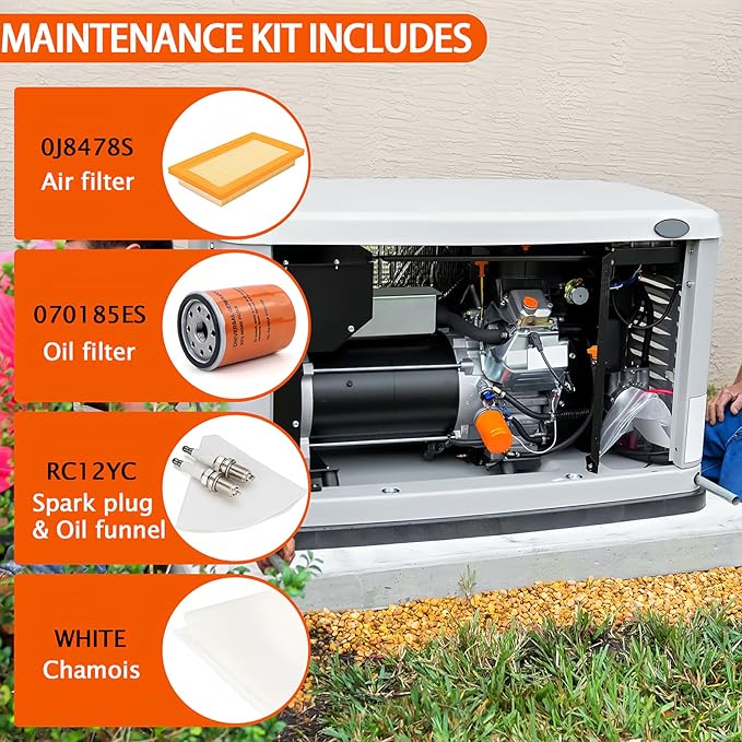 6485 Maintenance Kit for Generac 16-26kW Air Cooled Standby Generators - Image 5