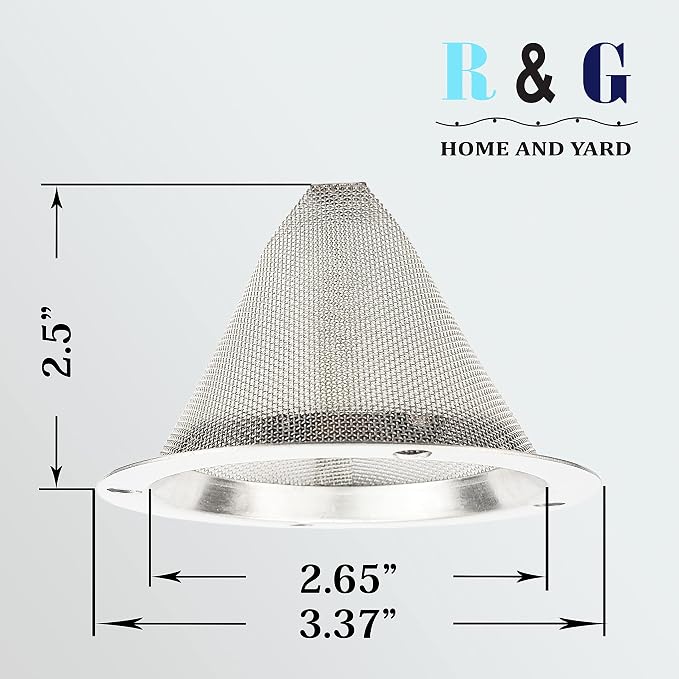 4 PCS-Cone-Type Spark Arrestor Screen 2.8” - Image 2
