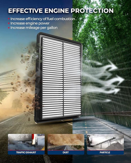 KAX Engine air Filter, CA9997 Replacement - Image 2