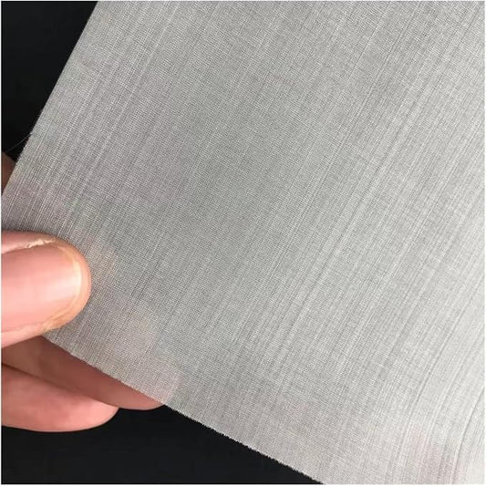250 Mesh Stainless Steel Wire Cloth Roll, 304 Fine Screen Mesh, Woven Metal by FIDSEJEONA