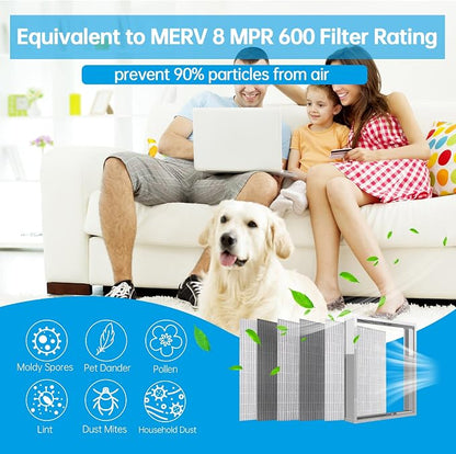 UBeesize 20x25x4 Air Filter HVAC AC Furnace Filter, Reusable Washable, Lasts a - Image 6