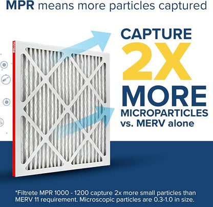 Filtrete 18x24x1 AC Furnace Air Filter, MERV 11, MPR 1000, Micro Allergen - Image 4