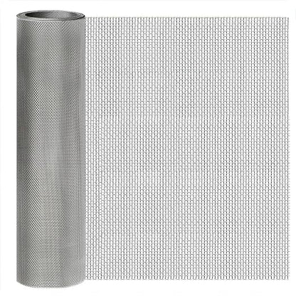 Stainless Steel Mesh Screen 10Mesh 304, 15.7" x 47.2" Metal Mesh Screen by welcometoyagjia