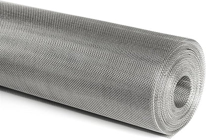 Stainless Steel Woven Wire Mesh Stainless Steel Woven Wire Mesh 14 Mesh Rodent by Unknown