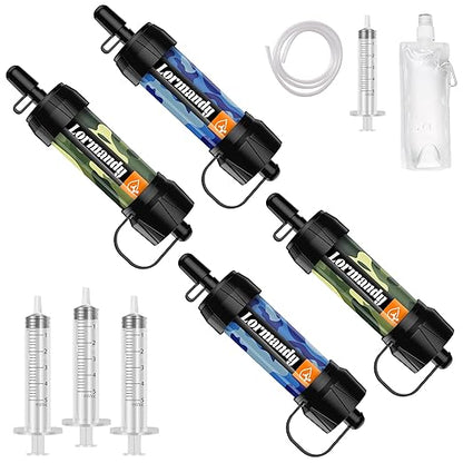 Mini Straw Water Filter by Lormandy