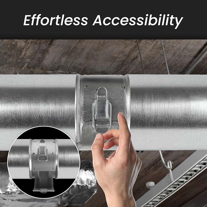 4" Inch Inline Round Duct Filter - Image 4