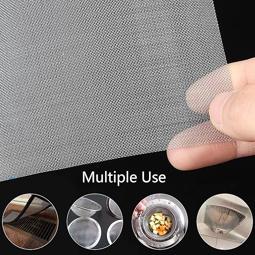Stainless Steel Mesh Screen #20Mesh -Size:15.7"x47.2" SS304 Wire Mesh Screen - Image 7
