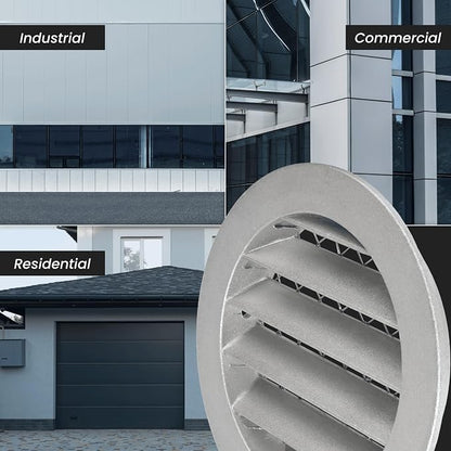 4" Gray Vent Cover - Image 5