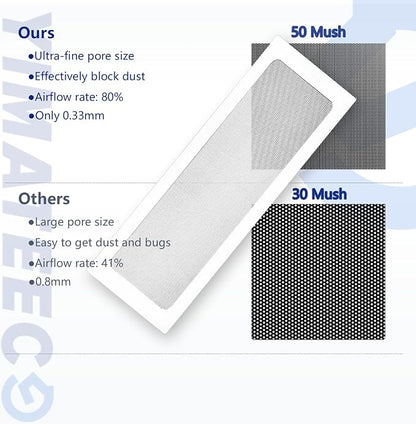 Dust Filter PC 360mm x 120 mm Magnetic Fan Dust Mesh Filter - Image 3