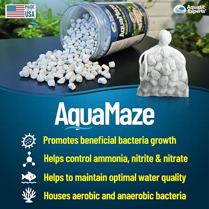 Aquatic Experts AquaMaze Aquarium Bio Media – 500 mL - Image 2