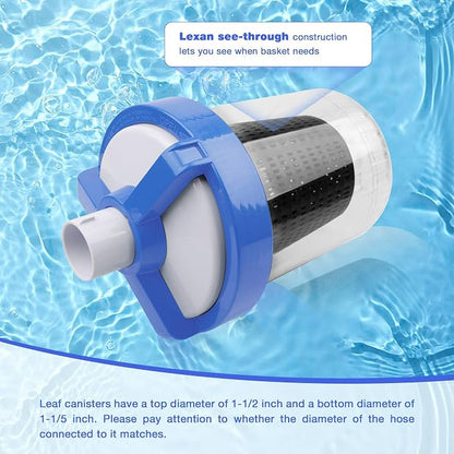 ATRACYPART Inline Pool Leaf Canister Compatible - Image 7