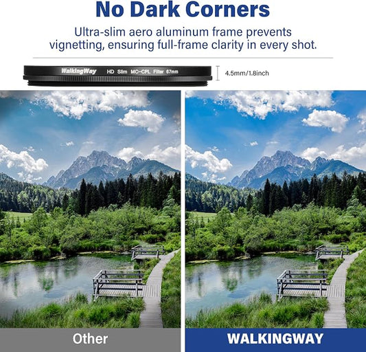 Walking Way 40.5mm Circular Polarizing Filter Ultra-Slim MC CPL Filter Optical - Image 2