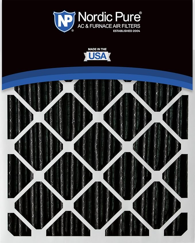 Nordic Pure 18x25x1 Furnace Air Filters MERV 10 Pleated Plus Carbon 12 Pack - Image 5
