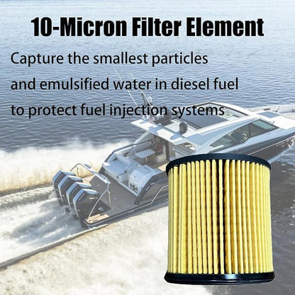 iFJF R12H Fuel Water Separator Filter Element 10 Micron Only Replacement - Image 8