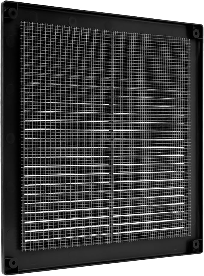 Vent Systems 10'' x 10'' Inch Black Soffit Vent Cover - Image 9