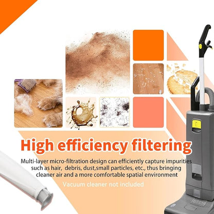 6-Pack MicroFilter fit for SEBO Auto-X S | Replacement Vacuum Filters for - Image 4