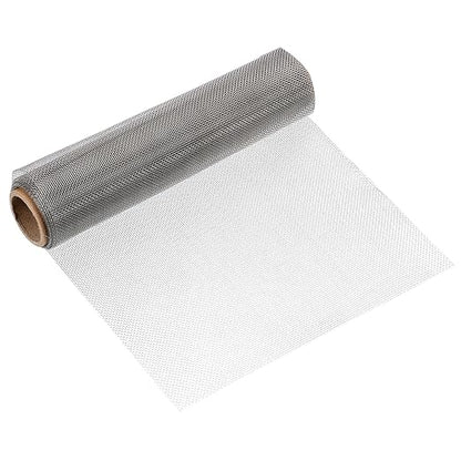 uxcell 16 Mesh 118" x 10" Woven Wire Mesh, 316 Stainless Steel Air Vent Filter by uxcell