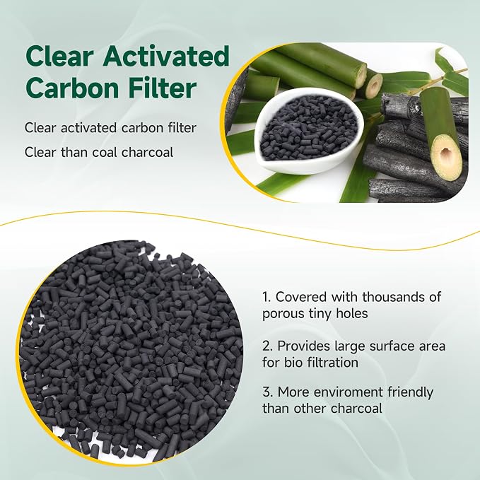 3 Packs 210g Odor Absorbing Activated Carbon Filter Refills - Image 4