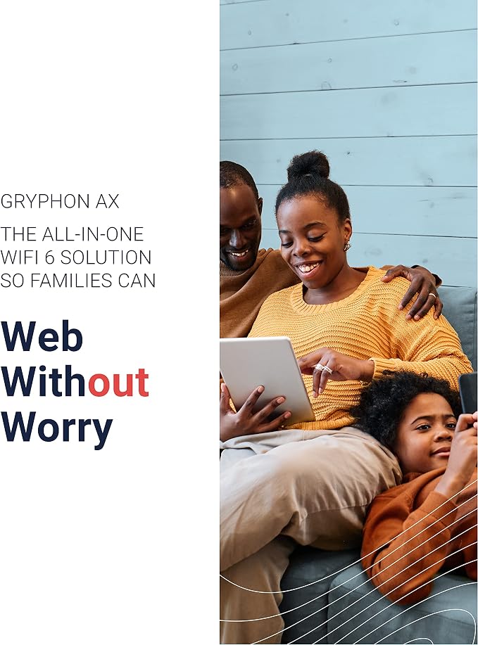 Gryphon AX – Ultra-Fast Mesh WiFi 6 Parental Control Router 2-Pack – Advanced - Image 3