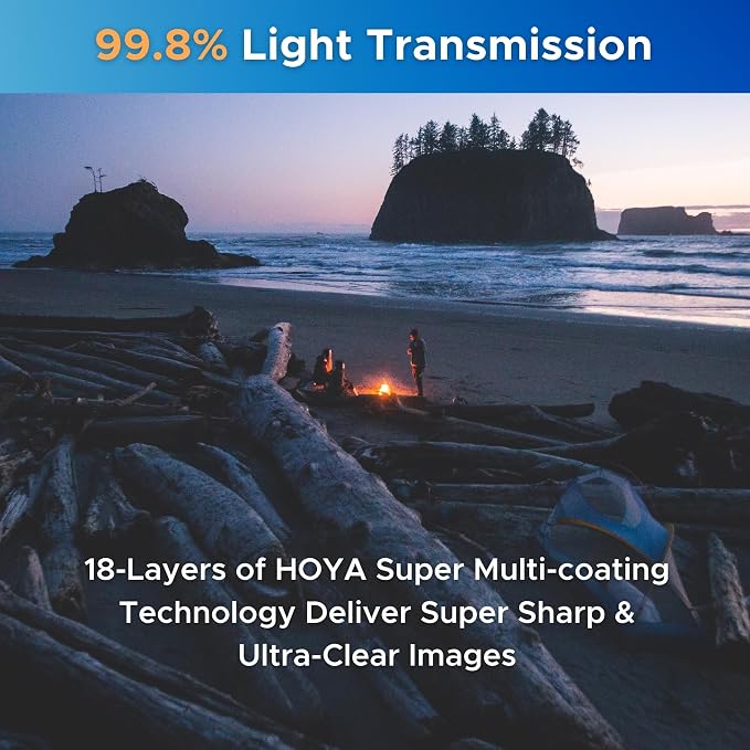 Hoya EVO Antistatic 40.5mm Filter — Camera Lens UV Filter w/ 16-Layer SMC - Image 5