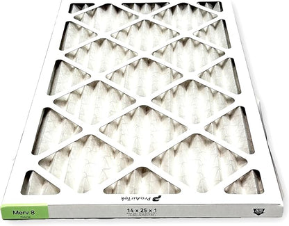 Proairtek AF14251M08SWH Model 14x25x1 Pack of 4 Air Filters, MERV 8; Ideal - Image 4