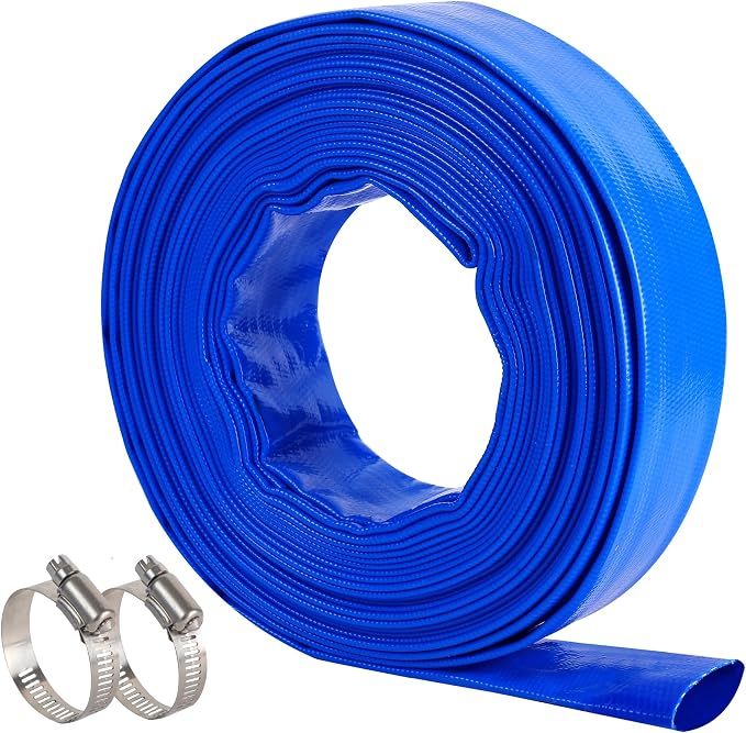 2.5" x 50 FT Pool Backwash Hose, by ProfessionalBrand