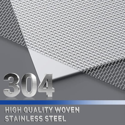 MAGZO 304 Stainless Steel Mesh Screen Roll 35in x 16.4ft - Image 3