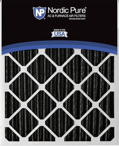 Nordic Pure 20x25x2 Pure Carbon Pleated Odor Reduction Merv 8 Furnace Filters 3 - Image 5
