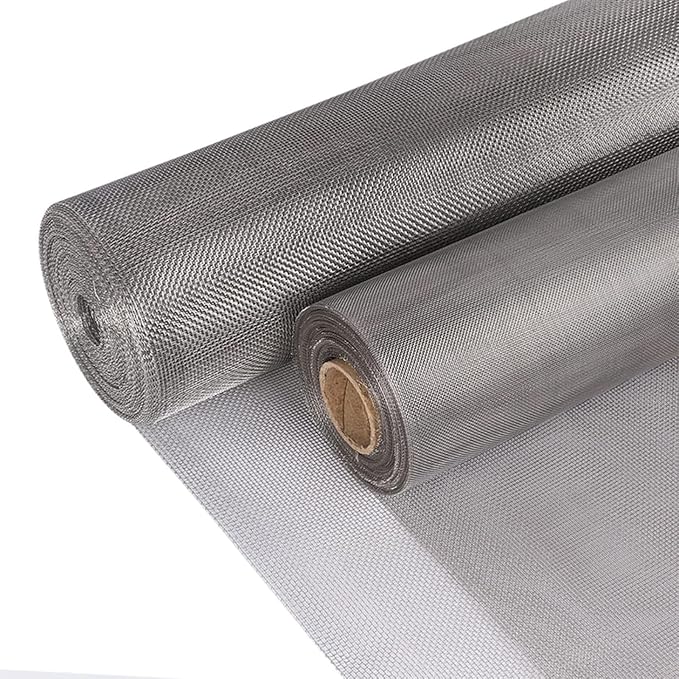 60 Mesh 120 Mesh Stainless Steel Wire Cloth Roll, 304 Tight Weave Screen Fabric - Image 4