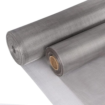 304 Stainless Steel Dual Mesh Screen Roll 60/120 Mesh, Fine Metal Filter Cloth - Image 4