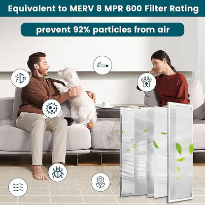 16x24x1 Air Filter-MERV 8, Washable & Reusable Electrostatic Air Filter - Image 7