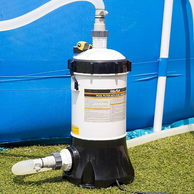 XtremepowerUS Pool Cartridge Filter System w/Built-in Pump - Image 8