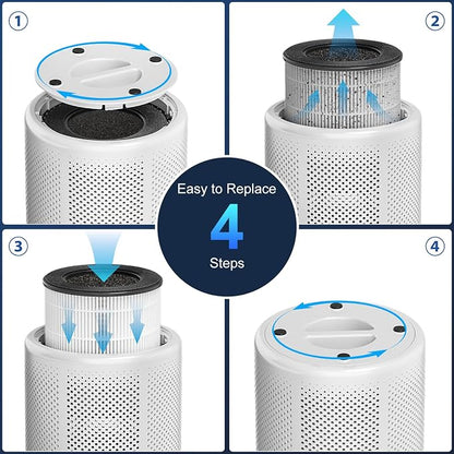 Tailulu D10 Replacement Filter, Air Purifier Filter - Image 4