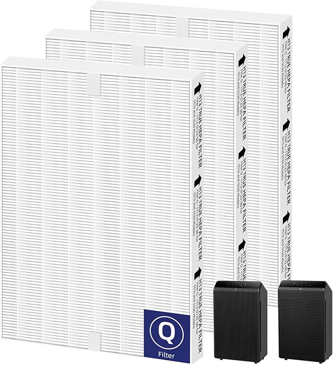 5510 5520 HEPA Air Purifier Filter Q Replacement by Pulluty