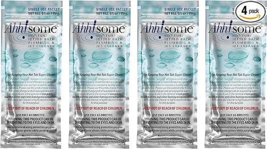 Ahh-Some - Hot Tub Cleaner & Purge Packet | Clean Pipes, Jet Line & Jets Gunk by Ahh-Some